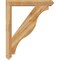 Ekena Millwork Funston Arts & Crafts Rough Sawn Bracket, Western Red Cedar, 4"W x 34"D x 42"H BKT04X34X42FST03RWR - alternate 3